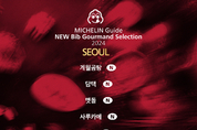 미쉐린 가이드 서울, 2024 빕 구르망 리스트 발표